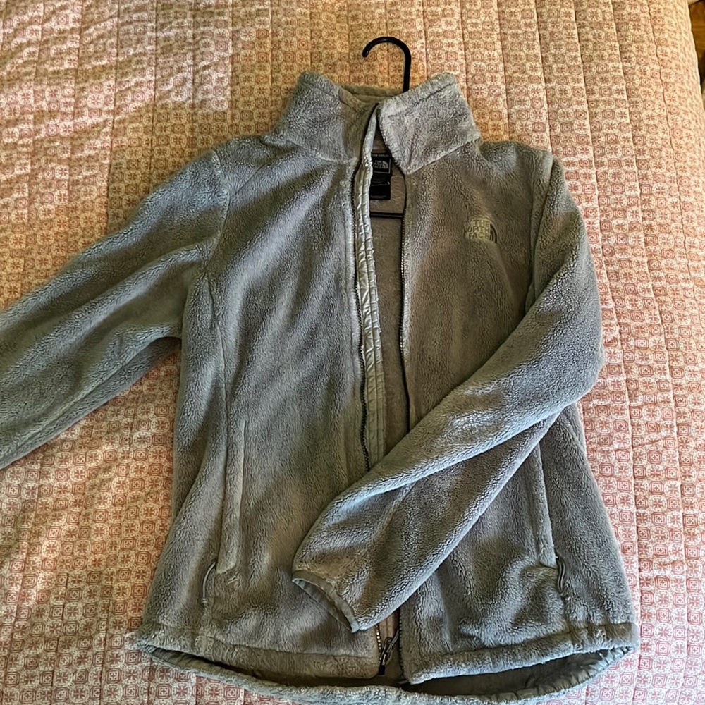 North face fleece zip up